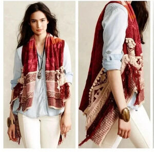 MOTH - Anthropologie Durango Jacquard Sweater Vest